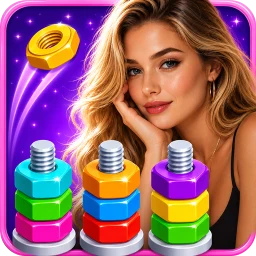 Icono de Nut Bloom: Color Sort
